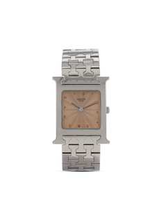 Hermès наручные часы Heure H pre-owned 2000-х годов Hermes