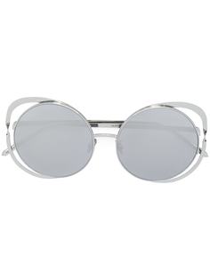 Linda Farrow солнцезащитные очки в оправе "кошачий глаз"