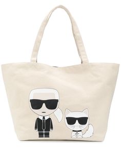 Karl Lagerfeld сумка-тоут K/Ikonik Karl & Choupette