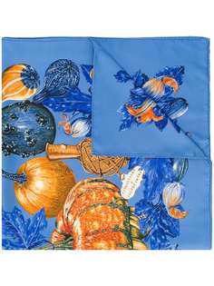 Hermès платок Citrouilles et Coloquintes 2000-х годов pre-owned Hermes