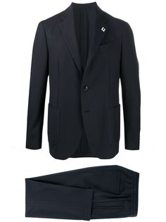 Lardini костюм-двойка с однобортным пиджаком