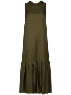 Asceno платье миди Oslo с завязками на спине