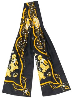 Hermès шарф pre-owned с цветочным принтом Hermes