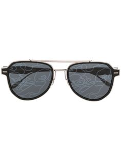 A BATHING APE® солнцезащитные очки в квадратной оправе Bape