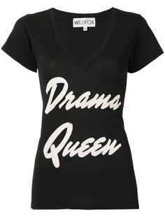 Wildfox футболка с надписью Drama Queen