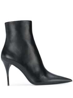 Saint Laurent ботильоны с заостренным носком