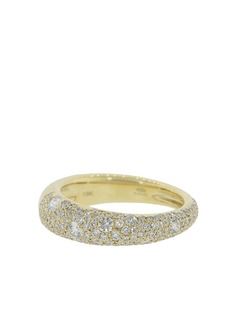 KWIAT золотое кольцо Cobblestone с бриллиантами