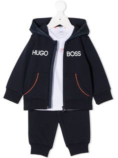 BOSS Kidswear спортивный костюм с логотипом