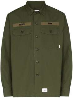 WTAPS куртка-рубашка Buds с логотипом (W)Taps