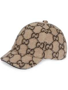 Gucci Kids бейсболка с узором GG Supreme
