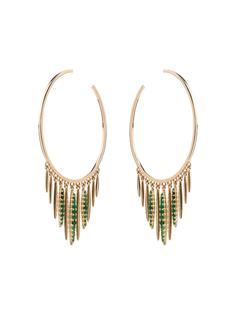 Ileana Makri серьги-кольца Grass Sunset