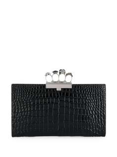 Alexander McQueen клатч с ручкой-кастетом