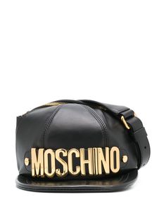 Moschino поясная сумка в форме кепки