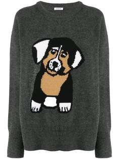 P.A.R.O.S.H. джемпер Dog с круглым вырезом