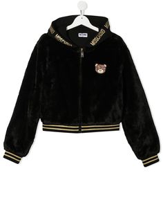 Moschino Kids худи с принтом Teddy Bear