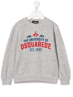 Dsquared2 Kids толстовка с принтом University of DSQUARED2