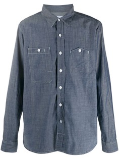 Engineered Garments рубашка с контрастной строчкой