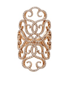 INBAR кольцо Lace из розового золота с бриллиантами