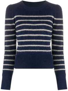 Isabel Marant Étoile полосатый джемпер с круглым вырезом