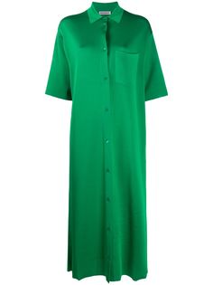 Balenciaga платье-рубашка длины миди