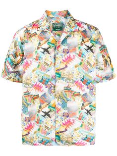 Gitman Vintage рубашка World Traveler