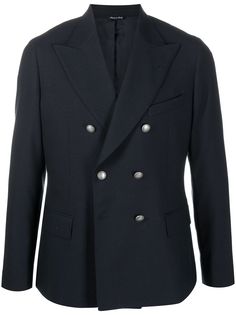 Reveres 1949 двубортный пиджак узкого кроя