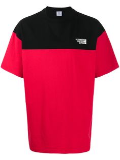 VETEMENTS футболка в стиле колор-блок