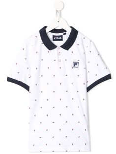 Fila Kids рубашка поло с логотипом