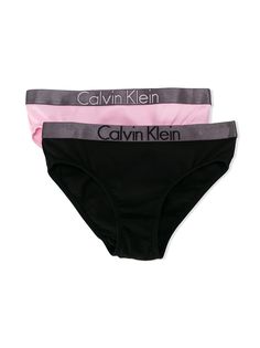 Calvin Klein Kids комплект из двух трусов с логотипом