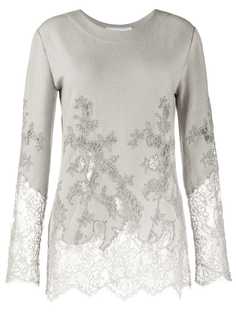 Ermanno Scervino джемпер с кружевными вставками