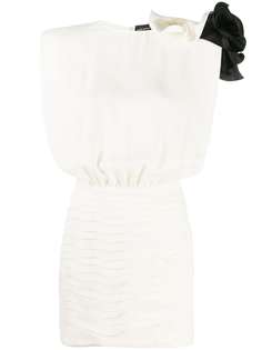 Magda Butrym приталенное платье с оборками