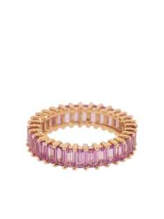 Dana Rebecca Designs кольцо Kristyn Kylie из розового золота с розовыми сапфирами