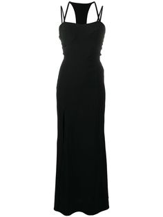 Versace Pre-Owned длинное платье 2000-х годов