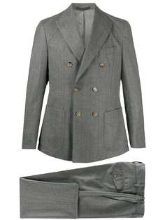 Eleventy костюм-двойка с двубортным пиджаком