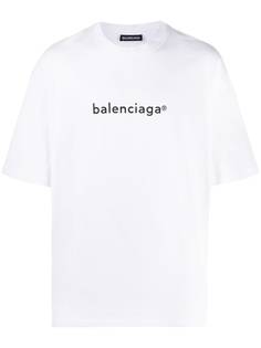 Balenciaga футболка с короткими рукавами и логотипом