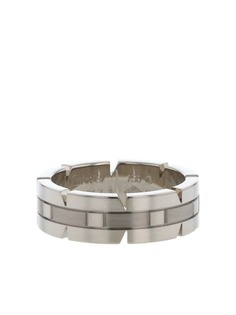 Cartier кольцо Tank 2010-х годов из белого золота pre-owned