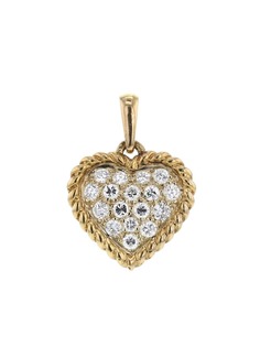 Van Cleef & Arpels подвеска 1980-х годов из желтого золота с бриллиантами