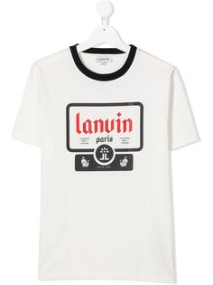 LANVIN Enfant футболка с принтом