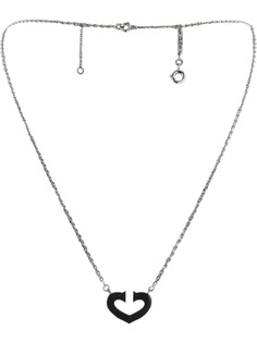 Cartier колье Coeur et Symbole 2010-х годов из белого золота pre-owned