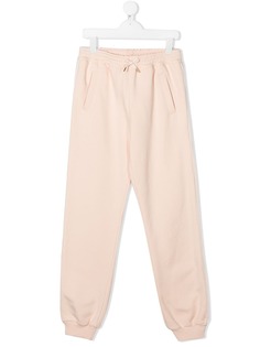 Chloé Kids однотонные спортивные брюки