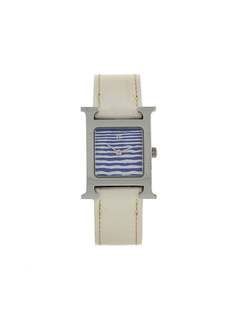 Hermès наручные часы Heure H pre-owned 21 мм 2000-х годов Hermes