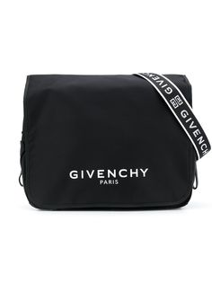 Givenchy Kids пеленальная сумка с логотипом