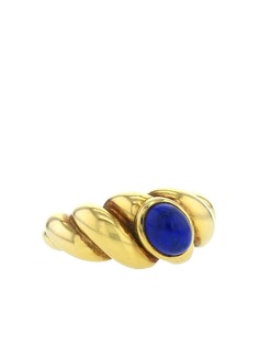 Van Cleef & Arpels кольцо 1970-х годов из желтого золота с лазуритом