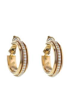 Piaget серьги-кольца Possession 2010-го года из желтого золота с бриллиантами