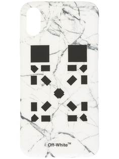 Off-White чехол с принтом Marble Arrows для iPhone X из коллаборации с Vancouver