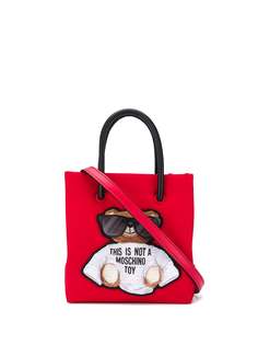 Moschino маленькая сумка-тоут Teddy Bear