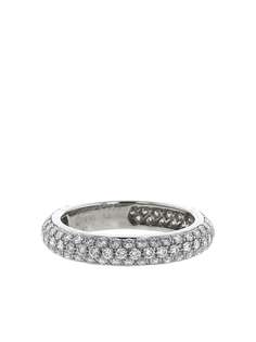 Cartier кольцо Mimi 1995-го года из платины с бриллиантами pre-owned