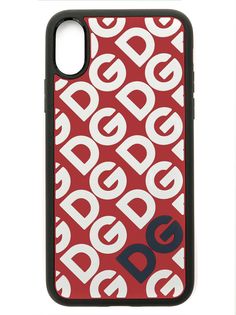 Dolce & Gabbana чехол для iPhone X с логотипом DG