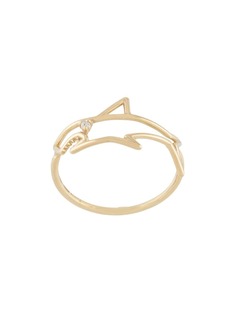 Aliita золотое кольцо Tiburón Brilliante с бриллиантами