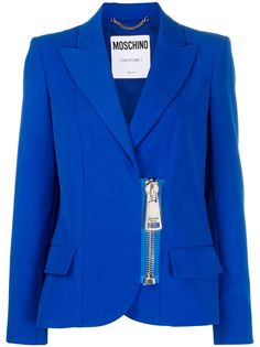 Moschino пиджак на большой молнии